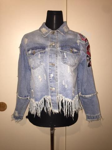 Bella chaqueta de Jeans de mezclilla diseño origin