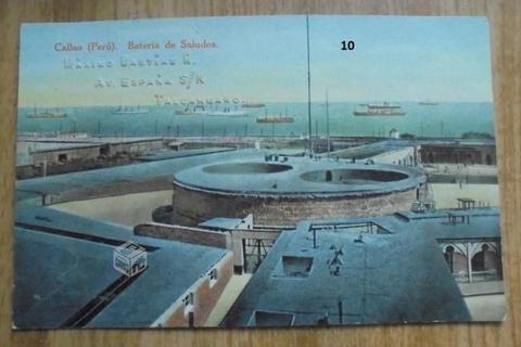 B. Postales Antiguas de Naves 1930 Sin Circular