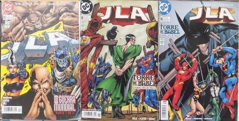 JLA, Liga de la Justicia Nº 12, 15, 16. VID. DC