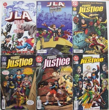 JLA Mundo sin adultos 1 y 2 VID Young Justice