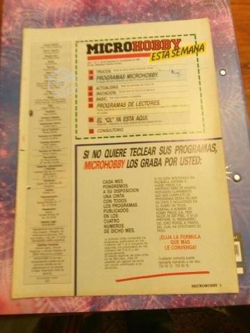 Revista MICROHOBBY no. 4 para ZX SPECTRUM