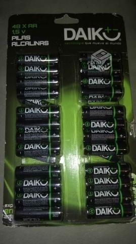 48 Pilas doble A nuevas!!!!