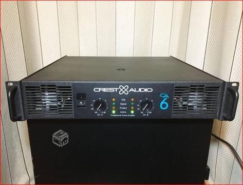 Amplificador o Power Crest Audio CA6 hecho en USA