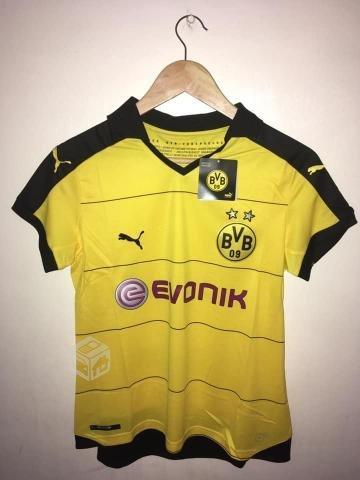 Camiseta Femenina Borussia Dortmund 15-16 TALLA L