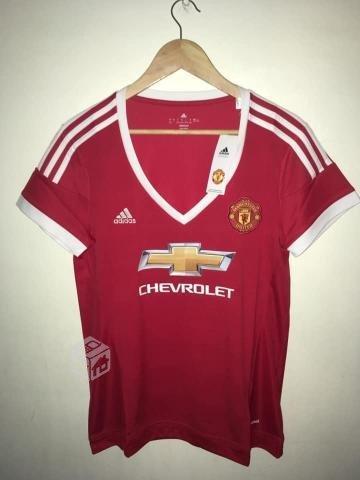 Camiseta Femenina Manchester Unite 15-16 TALLA L