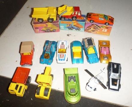 Matchbox diferentes modelos