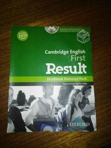 Cambrigde English First Result workbook