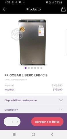 Frigobar nuevo