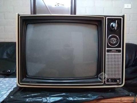 Televisor antiguo Hitachi