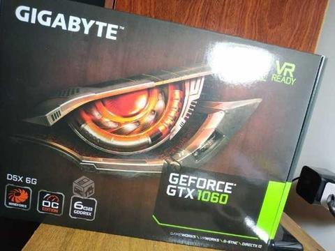 Tarjeta gráfica GTX 1060 6gb nueva sellada