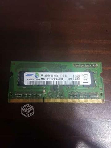 Memoria RAM DDR3 Notebook 2GB 1333 mhz Samsung
