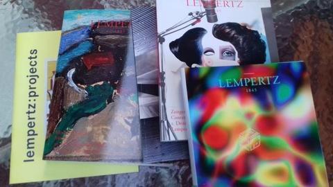 40 Libros/ Catálogos Casa Lempertz
