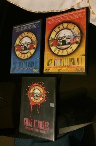 Guns and roses 3 dvds originales