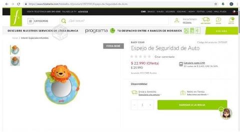 Espejo Fisher Price