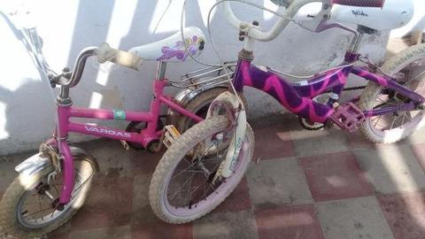 2 bicicletas de niño