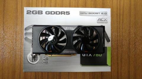 Tarjeta de video Nvidia GTX 760