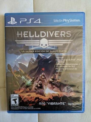 Helldivers PS4 nuevo/sellado