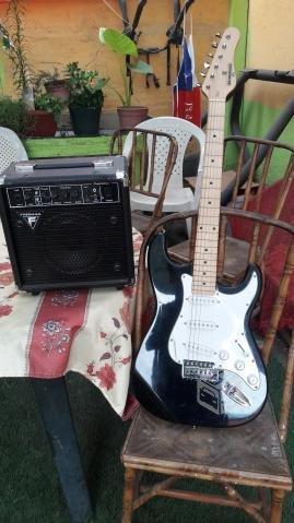 Guitarra y amplificador