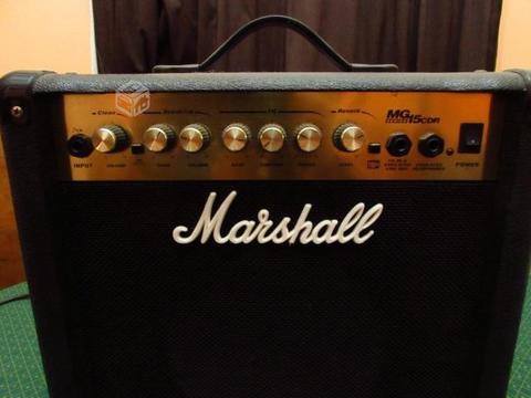Amplificador de guitarra marshall mg15 cdr