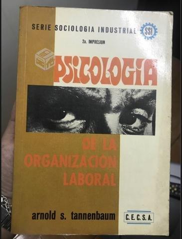 Psicología de la organización laboral - Arnold S