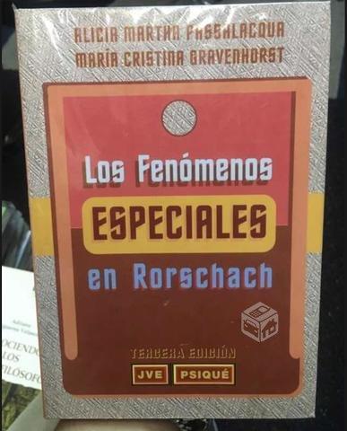 Los fenómenos especiales en Rorschach