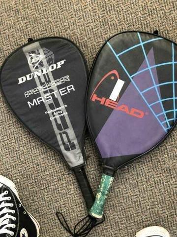 2 Raqutas raquetbol head y dunlop