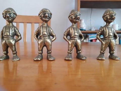 Mineros de Bronce antiguos