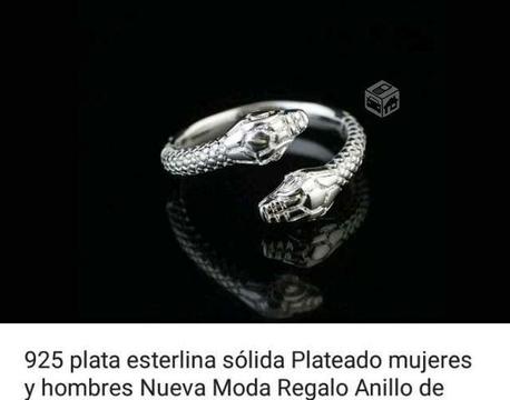 Joya anillo plata 925