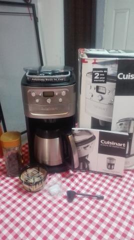 Cafetera grano entero y molido Cuisinart