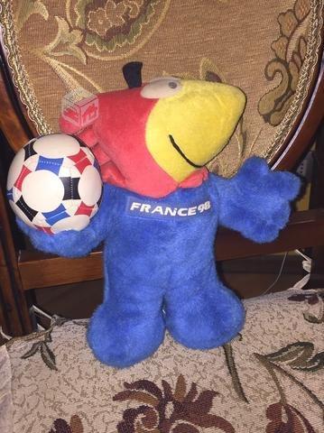 Mascota peluche mundial Francia 98