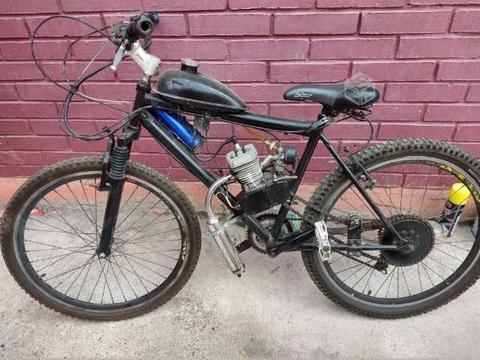 Bicicleta bianchi Aro 26 con motor mosquito