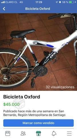 Mountain bike Oxford mujer