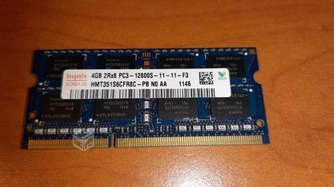 Memoria ram Hynix de 4GB 2Rx8 PC3 notebook