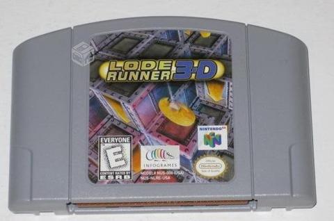 Lode Runner 3-D N64 Original