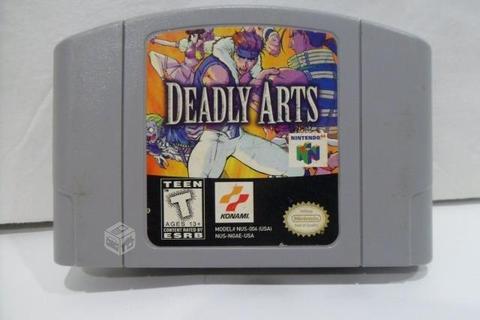 Deadly Arts Nintendo 64 Original