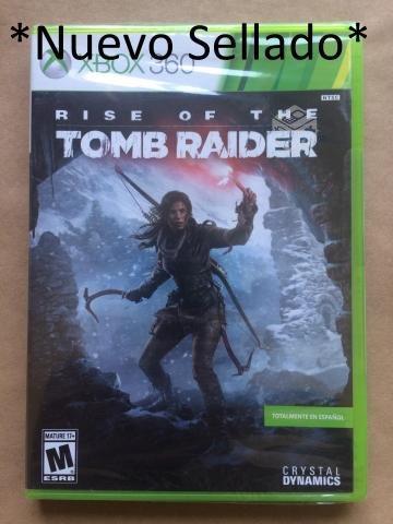 Rise of Tomb Raider Xbox 360. Nuevo Sellado Envios
