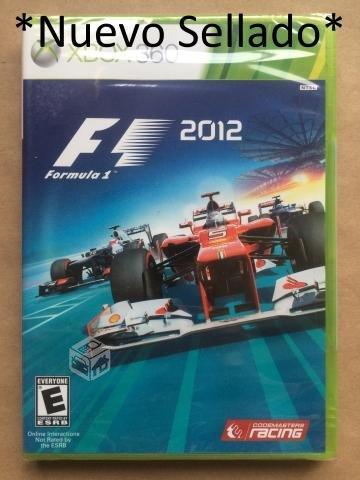 Formula 1 2012 Xbox 360. Nuevo Sellado Envios