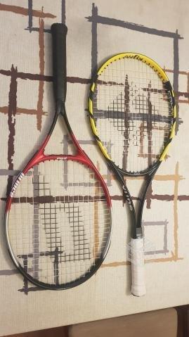 Pareja de raquetas de tenis