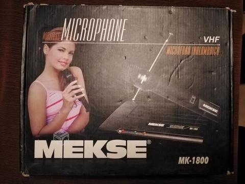 Micrófono inalámbrico mekse mk 1800