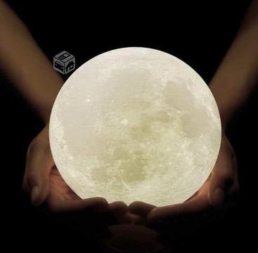 Lampara luna 3D
