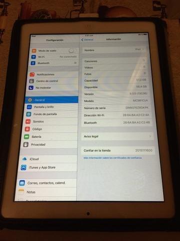 Ipad 64 gb como nuevo incluye cargador