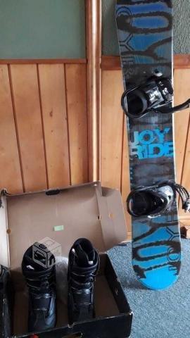 Tabla y Botas de Snowboard (NUEVAS)