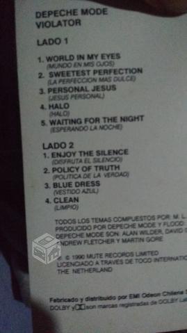 Cassette Depeche Mode - Violator