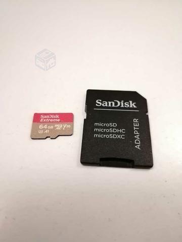 Tarjeta SanDisk Extreme 64gb