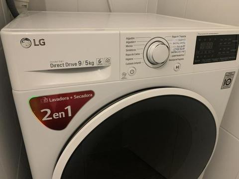 Lavadora-secadora LG