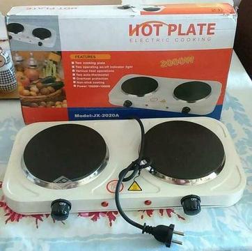 Cocina electrica ( potencia 2000whatt) 2 platos