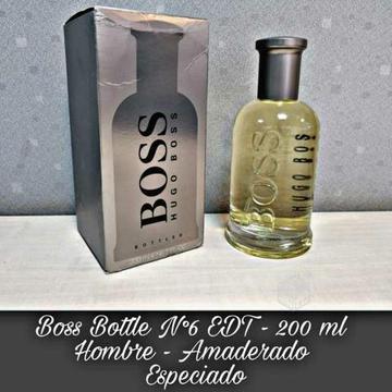 200 ml Boss Bottle N°6 EDT Perfume