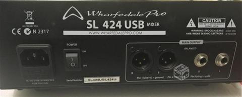 Mixer Wharfadale pro sl424 USB