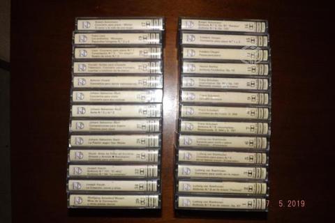 Coleccion de musica clasica en cassettes