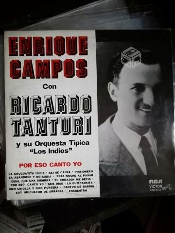 Vinilo Enrique Campos